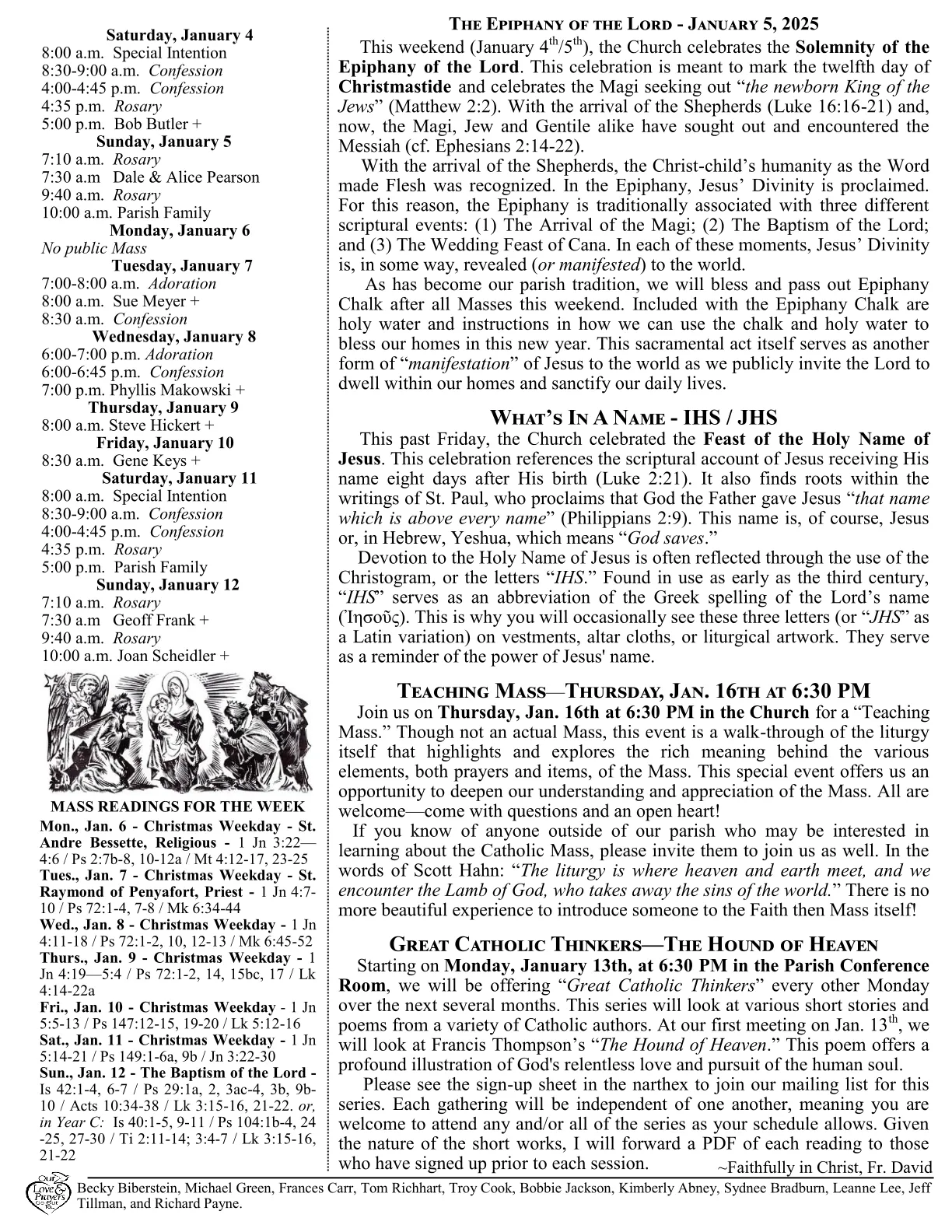 Jan 05, 2025 - Bulletin - Page 2