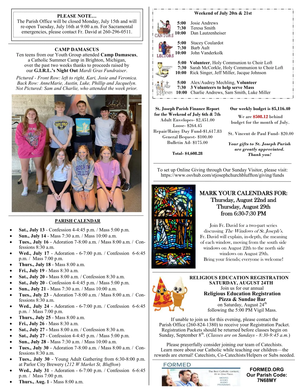 Jul 14, 2024 - Bulletin - Page 3