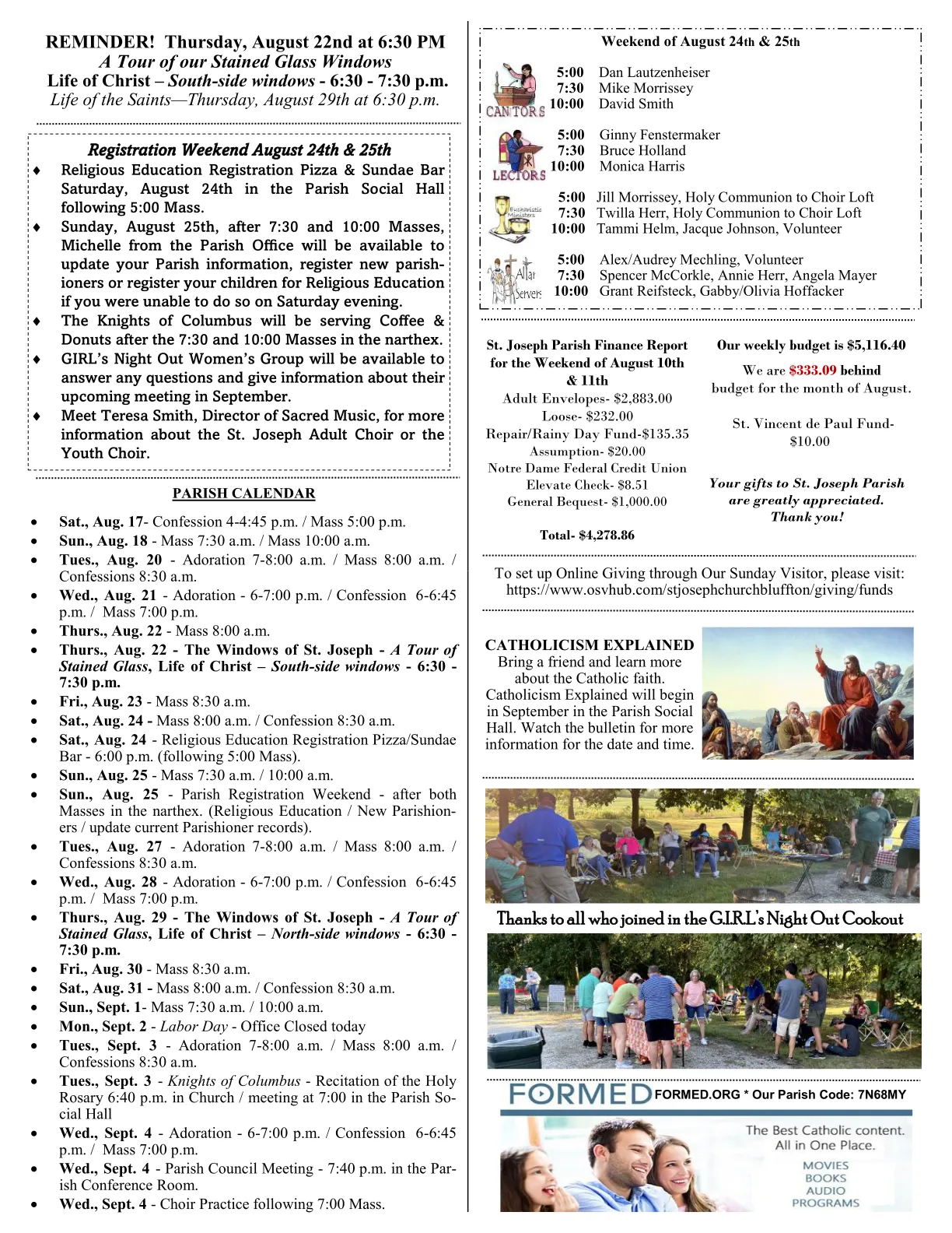 Aug 18, 2024 - Bulletin - Page 3