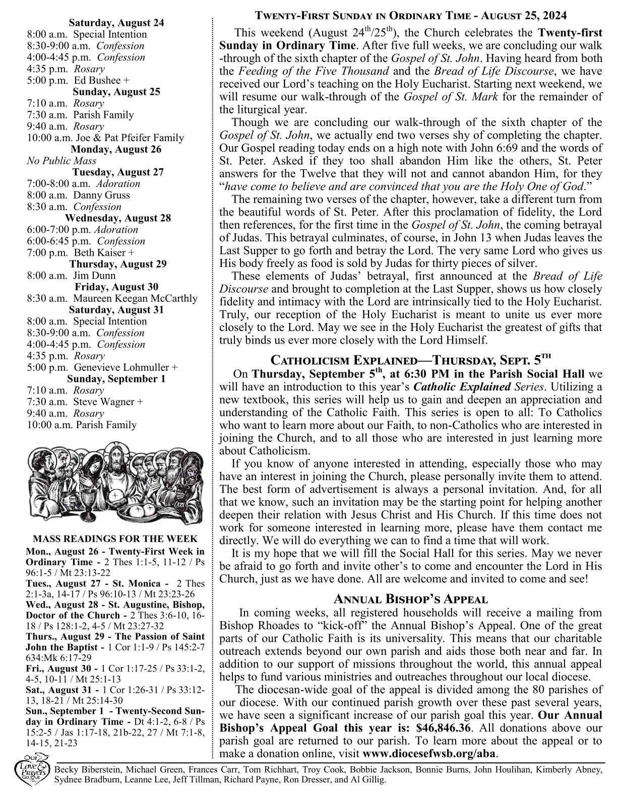 Aug 25, 2024 - Bulletin - Page 2